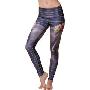 Medium Teeki "Love The Elephant" Yoga Pants